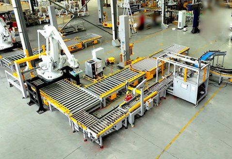 紙盒裝箱碼垛包裝線(xiàn)